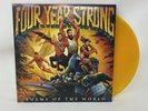 Four Year Strong - Enemy Of The World Yellow Color Vinyl Record LP