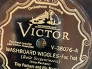 Victor 38076 Tiny Parham Musicians WASHBOARD WIGGLES   hot   78rpm 1929 E+