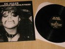 GG ALLIN - Freaks, Faggots, Drunks and Junkies Vinyl LP Antiseen Mentors