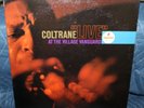 JOHN COLTRANE LIVE AT THE VILLAGE VANGUARD IMPULSE 2nd LABEL US LP CLEAN