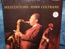 JOHN COLTRANE MEDITATIONS STEREO IMPULSE 2ND LABEL LP CLEAN