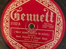 Gennett 3152 Fiddlin' Doc Roberts DIXIE 1925  78rpm Country E- -