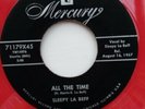Sleepy La Beef - All The Time / Lonely - 1972 Rockabilly reissue on red vinyl