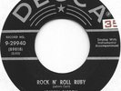 JOHNNY CARROLL AND HIS HOT ROCKS Rock N' Roll Ruby on Decca rockabilly 45 HEAR