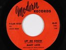Northern Soul 45 - Mary Love - Let Me Know - Modern - mp3