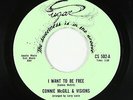 Sweet Soul 45 - Connie McGill & Visions - I Want To Be Free - Sugar - VG+ mp3