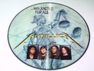 METALLICA - AND JUSTICE FOR ALL - LP VINYL PICTURE DISC RARE ALBUM G549