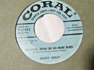 Buddy Holly-Mailman Bring Me No More Blues b/w Words Of Love-7