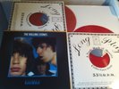 THE ROLLING STONES-ALTERNATE BLACK AND BLUE-SWINGIN PIG-RED MARBLE VINYL-EX/EX