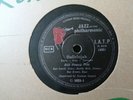 78 rpm shellac.BUD POWELL TRIO.Buddy Rich.Ray Brown.Jazz at the Philharmonic.