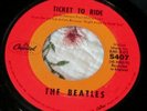 The Beatles-Ticket To Ride/Yes It Is-Vinyl 45-A-Dome Label & B-Target Label