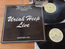 URIAH HEEP Live 2 LP Bronze ISLD-1 gatefold mit OIS
