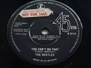 The Beatles UK Factory Sample Can't Buy Me Love You Can't Do That R5114 Parlo