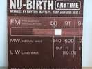 Nu-Birth - Anytime 12” UK Garage House Vinyl Locked On Tuff Jam Dem 2 1998 UKG