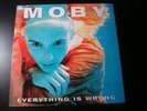 MOBY EVERYTHING IS WRONG LP RECORD UK