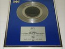 BPI Award Now Those Days Are Gone 1982 Bucks Fizz UK 250.000 Silver Vinyl