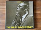MILES DAVIS - THE MILES DAVIS STORY 2LP BOX-SET JAPAN VINYL PRESTIGE RECORDS VG+
