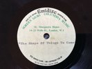 “THE SHAPE OF THINGS TO COME” UNKNOWN & UNRELEASED UK 1968 ACETATE - PSYCH MOD
