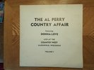 PRIVATE LP RECORD/AL PERRY COUNTRY AFFAIR/DONNA LOVE/COUNTRY WEST WISCONSIN /VG+