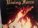 Yngwie J. Malmsteen Rising Force Japan Pressing Autographed