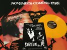 SAMHAIN FINAL DESCENT Yellow colored vinyl lp alternate cover w/ insert Misfits