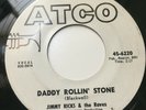 Jimmy Ricks & The Raves ?– Daddy Rollin' Stone -ATCO PROMO. VG+