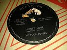 THE FOUR LOVERS (FRANKIE VALLI) :HONEY LOVE / PLEASE DON'T LEAVE ME. 78.rpm.1956
