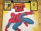 Spiderman 33 Rpm Book And Record Set ,1977