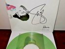 Selena Gomez - Rare SIGNED Litho + Coke Bottle Clear Vinyl LP