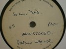 GORDON WALLER - SO LONG DAD 1960s ONE SIDED ACETATE - 7