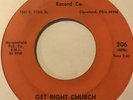 Gospel Soul R&B 45 SENSATIONAL SIX Get Right Church S&H Just To Follow Him HEAR