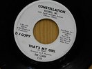 Dee Clark promo 45 Its Raining bw Thats My Girl on Constellation