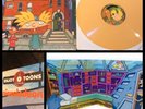 HEY ARNOLD  The Music Soundtrack Vol 1 LP Locket Yellow Vinyl 1st Press-Jim Lang