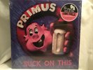 PRIMUS “Suck On This” Translucent Blue Vinyl Record 3D Artwork RSD 2020 Drop 2