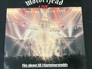 Motorhead No Sleep...81 1st US Press with RED 'Live' on cover, Photo Inner - EX