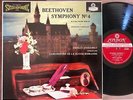 BEETHOVEN   SYMPHONY No.4 - ANSERMET / LONDON CS 6070 (SXL 2116) BLUEBACK LP
