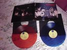 RAMONES DOUBLE LP  IT'S ALIVE   (RED & BLUE VINYL )