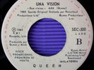 ? RARE 45 PROMO MEXICO ?QUEEN? UNA VISION - ONE VISION