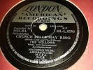 THE WILLOWS : CHURCH BELLS MAY RING / BABY TELL ME.  UK.78.rpm (1956)
