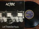 AC/DC - Let There Be Rock LP 1978 Alberts Blue Label gatefold sleeve rare ACDC