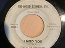Very Rare Chicago Northern Soul Doo wop 45 COLE & THE GRANDURES chi sound HEAR