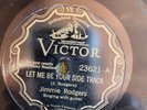 Victor 23621 Jimmie Rodgers PUZZLE RECORD 78rpm Country E+ 1931-32