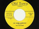 Doo-Wop 45 - Solitaires - No More Sorrows/Walkin' And Talkin' - Old Town - mp3