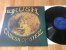 Rush Caress of Steel Lp  Ex