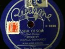Rare Belgium records.DJANGO REINHARDT 