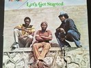 Tetrack - Let's Get Started. Roots Reggae LP on the MESSAGE Label, 1978, JA.