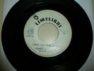 GARAGE BAND 45 RPM RECORD - RONNIE RICE & SILVERTONES - LIMELIGHT 3029