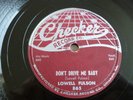 LOWELL FULSON CHECKER 865 Don't Drive Me Baby You're Gonna Miss Me 78 RPM 78RPM