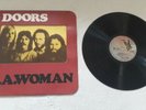 THE DOORS L.A. WOMAN 1ST PRESS 1971 UK VINYL LP ELEKTRA WINDOW SLEEVE NICE COPY