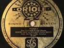 ORIOLE 104 ; HARRY ROY & HIS BAT CLUB BOYS Pussy   R. CRUMB also Plays this tune